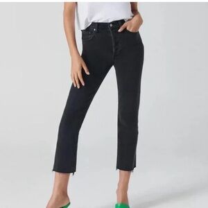 Denim Forum Arlo High Rise Straight Jeans size 24